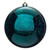 Vickerman M166662D - 8 inch Sea Blue Shiny Mercury Ball Christmas Ornament 