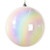 Vickerman MC250311W - 6 inch White Ball Christmas Ornament - 2 Pack