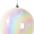 Vickerman MC250311W - 6 inch White Ball Christmas Ornament - 2 Pack
