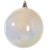 Vickerman MC250411W - 8 inch White Ball Christmas Ornament