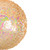 Vickerman MC250838W - 6 inch Champagne Bead Christmas Ornament - 2 Pack