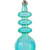 Vickerman MC252542W - 8.5 inch Teal Finial Christmas Ornament - 2 Pack 