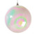 Vickerman MC255611W - 12 inch White Ball Christmas Ornament