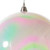 Vickerman MC255611W - 12 inch White Ball Christmas Ornament