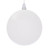 Vickerman MT250511W - 4.75 inch White Enamel Ball Christmas Ornament - 4 Pack