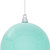 Vickerman MT250527W - 4.75 inch Aqua Enamel Ball Christmas Ornament - 4 Pack 