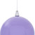 Vickerman MT250586W - 4.75 inch Lavender Enamel Ball Christmas Ornament - 4 Pack