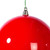 Vickerman MT250603W - 6 inch Red Enamel Ball Christmas Ornament - 4 Pack 