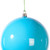 Vickerman MT250652W - 6 inch Light Blue Enamel Ball Christmas Ornament - 4 Pack