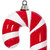 Vickerman MT252003W - 24 inch Red Enamel Candy Cane Christmas Ornament