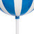 Vickerman MT252402W - 23.6 inch Blue Enamel Lollipop Christmas Ornament 