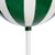 Vickerman MT252404W - 23.6 inch Green Enamel Lollipop Christmas Ornament 