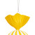 Vickerman MT252678W - 13 inch Yellow Enamel Candy Christmas Ornament