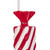 Vickerman MT253203W - 4 inch Red Enamel Assorted Candy Christmas Ornament - 6 Pack 