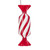 Vickerman MT253203W - 4 inch Red Enamel Assorted Candy Christmas Ornament - 6 Pack 