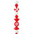 Vickerman MT253403 - 5.5 inch Red Enamel Candy Candy Christmas Ornament