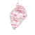 Vickerman MT256079W - 10 inch Pink Glitter Conch Shell Christmas Ornament