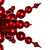 Vickerman MT257803UV - 39 inch Red Candy Finial Outdoor Christmas Ornament