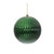 Vickerman N162474D - 6 inch Midnight Green Mercury Ball Christmas Ornament - 4 Pack