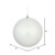Vickerman N176107D - 4 inch Silver Matte Mercury Ball Christmas Ornament - 6 Pack