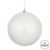 Vickerman N176107D - 4 inch Silver Matte Mercury Ball Christmas Ornament - 6 Pack