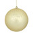Vickerman N176138D - 4 inch Champagne Matte Mercury Ball Christmas Ornament - 6 Pack
