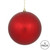 Vickerman N176303D - 6 inch Red Matte Mercury Ball Christmas Ornament - 4 Pack 