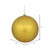 Vickerman N176408D - 8 inch Gold Matte Mercury Ball Christmas Ornament 