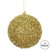 Vickerman N178008D - 4 inch Gold Ball Christmas Ornament - 4 Pack