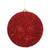 Vickerman N178203D - 6 inch Red Ball Christmas Ornament - 2 Pack