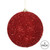 Vickerman N178203D - 6 inch Red Ball Christmas Ornament - 2 Pack