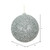 Vickerman N178207D - 6 inch Silver Ball Christmas Ornament - 2 Pack