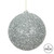 Vickerman N178207D - 6 inch Silver Ball Christmas Ornament - 2 Pack