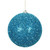 Vickerman N178212D - 6 inch Turquoise Ball Christmas Ornament - 2 Pack