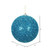 Vickerman N178212D - 6 inch Turquoise Ball Christmas Ornament - 2 Pack