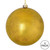 Vickerman N186308D - 6 inch Gold Ball Christmas Ornament - 4 Pack 