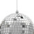 Vickerman N233307D - 6 inch Silver Ball Christmas Ornament - 4 Pack 