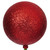 Vickerman N234303G - 3 inch Red Glitter Ball on 18 inch Stick Christmas Ornament - 12 Pack