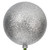 Vickerman N234307G - 3 inch Silver Glitter Ball on 18 inch Stick Christmas Ornament - 12 Pack