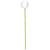 Vickerman N234307SV - 3 inch Silver Shiny Ball on 18 inch Stick Christmas Ornament - 12 Pack