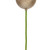 Vickerman N234338G - 3 inch Champagne Glitter Ball on 18 inch Stick Christmas Ornament 