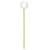 Vickerman N234338SV - 3 inch Champagne Shiny Ball on 18 inch Stick Christmas Ornament - 12 Pack