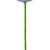 Vickerman N234407G - 4 inch Silver Glitter Ball on 18 inch Stick Christmas Ornament - 6 Pack