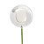 Vickerman N234407SV - 4 inch Silver Shiny Ball on 18 inch Stick Christmas Ornament - 6 Pack 