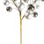 Vickerman N254107 - 30 inch Silver Ball Ornament Spray with 1 in. to 2 in. Ornaments