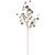 Vickerman N254107 - 30 in. Silver Ball Ornament Artificial Spray
