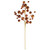 Vickerman N254188 - 30 inch Copper Ball Ornament Spray with 1 in. to 2 in. Ornaments