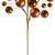 Vickerman N254188 - 30 inch Copper Ball Ornament Spray with 1 in. to 2 in. Ornaments