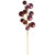 Vickerman N254319 - 30 inch Wine Matte Shiny Ball Ornament Spray with 2 in. to 3 in. Ornaments