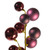 Vickerman N254319 - 30 in. Wine Matte Shiny Ball Ornament Artificial Spray